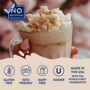 Naturally Sweetened White Chocolate Syrup