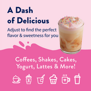 Dippin' Dots® Birthday Cake Ice Cream Syrup