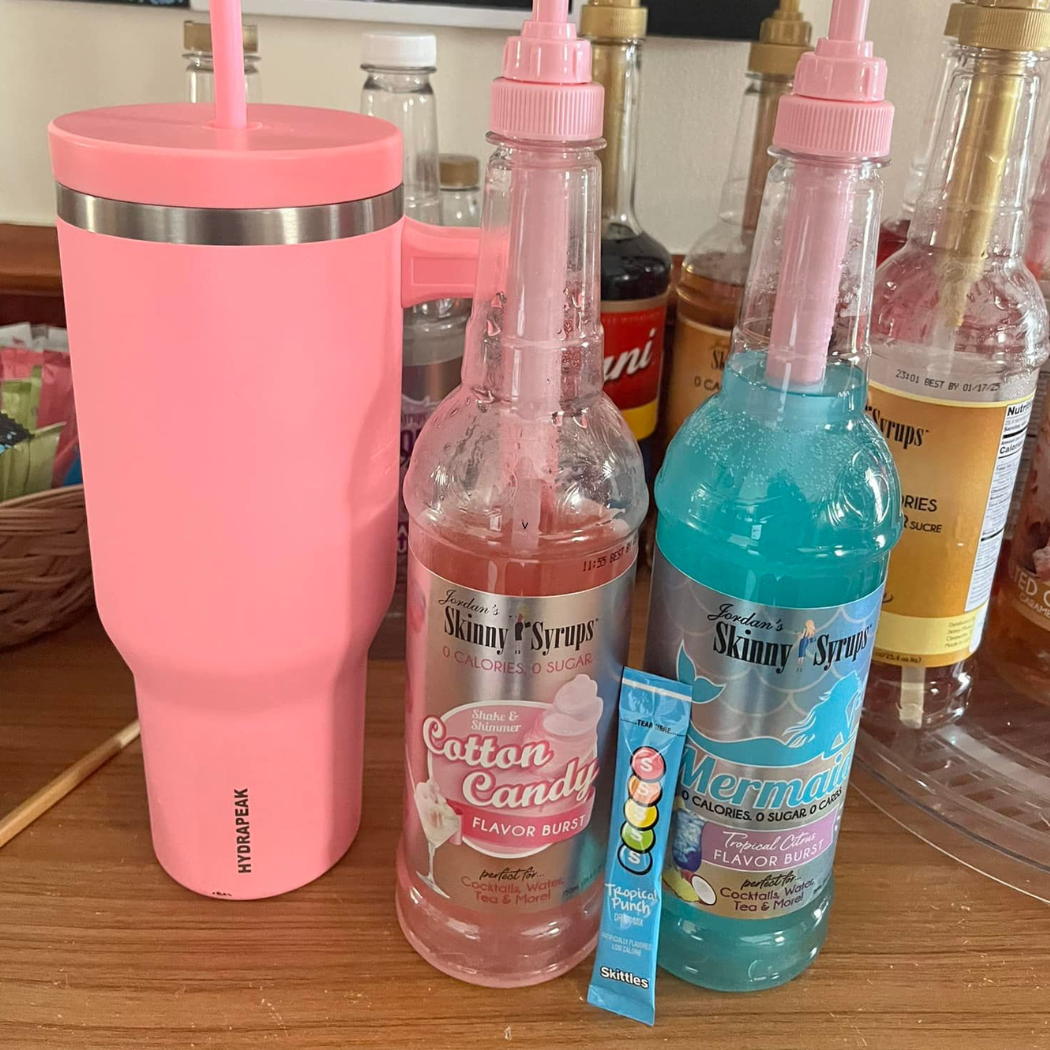 Cotton Candy Skinny Syrup | Sugar Free, Friendly Sodium Magic Water Sprite