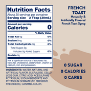Sugar Free French Toast Syrup