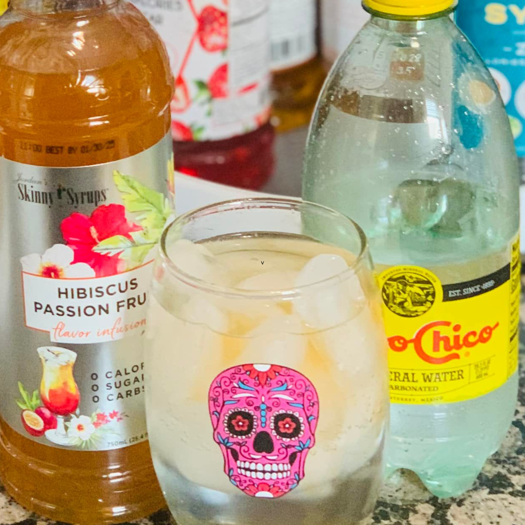 Sugar Free Hibiscus Passion Fruit Syrup
