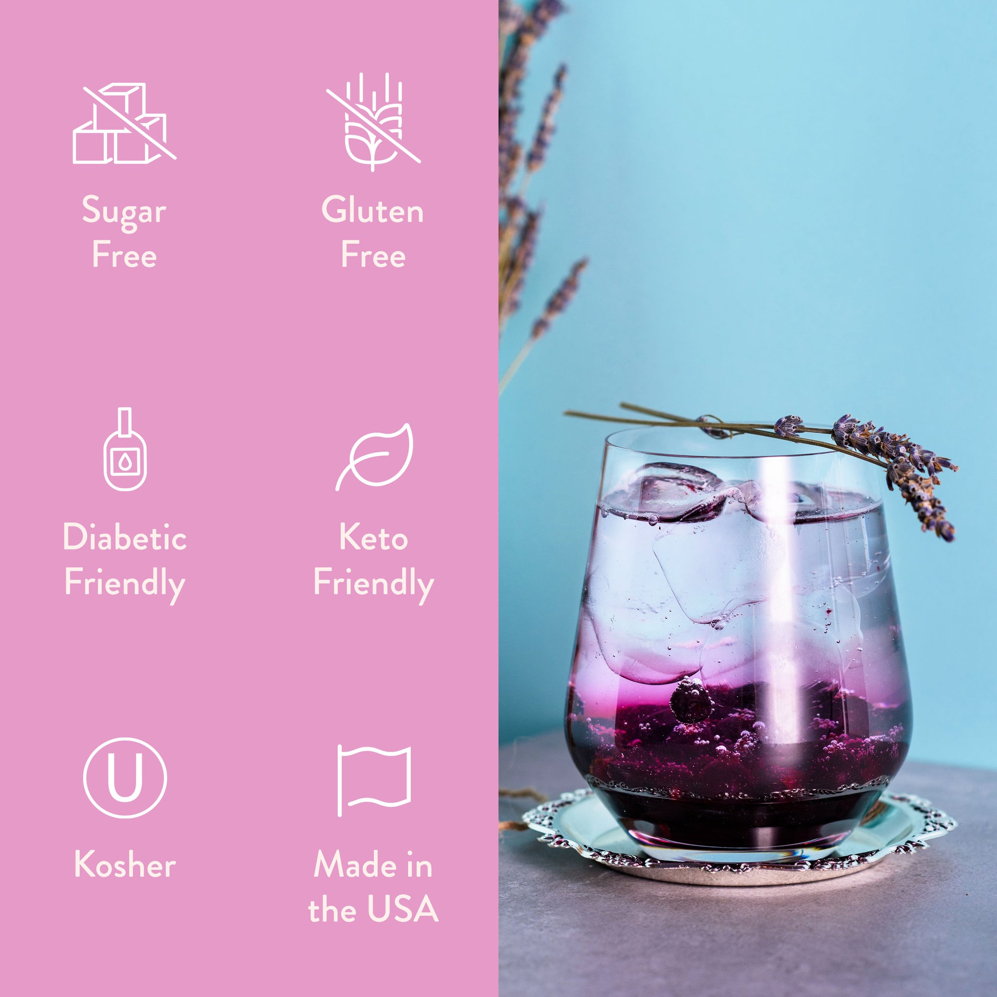 Sugar Free Blueberry Lavender Syrup | Delicious Blueberry Syrup