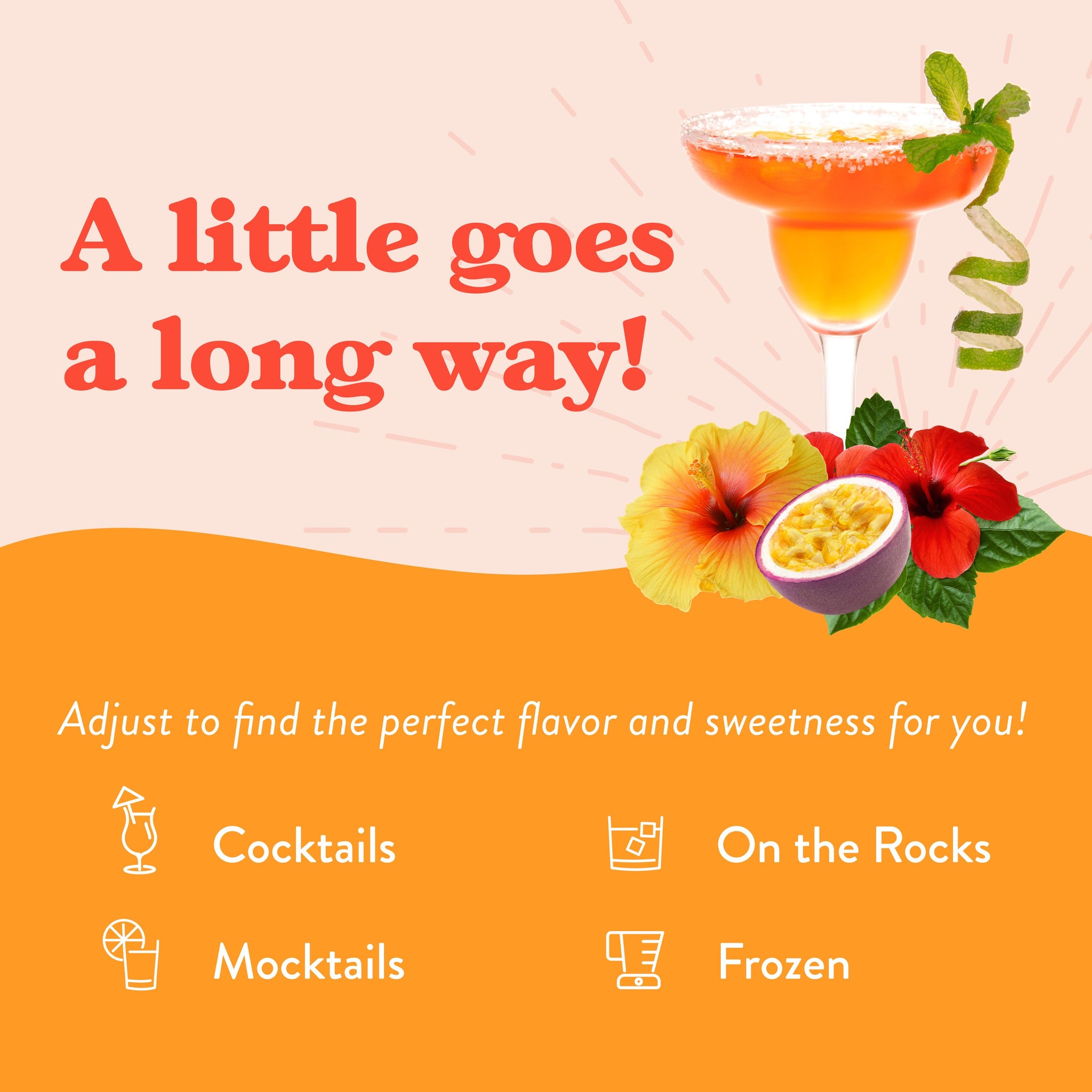 Passionfruit Hibiscus Margarita Mix - 2 Pack