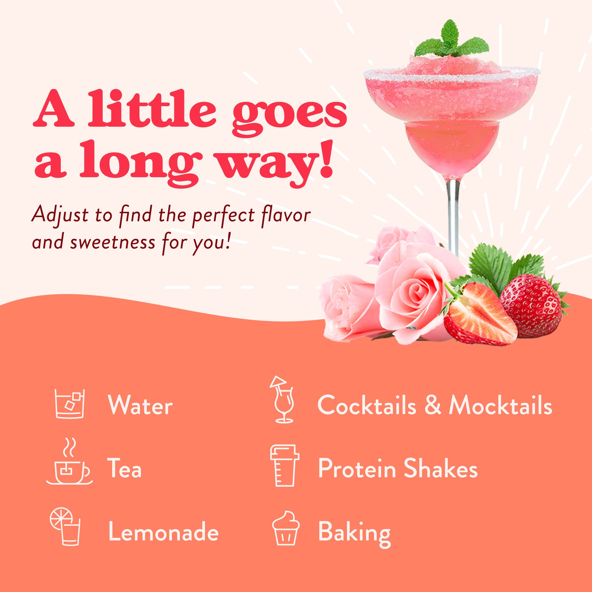 Sugar Free Strawberry Rose Syrup