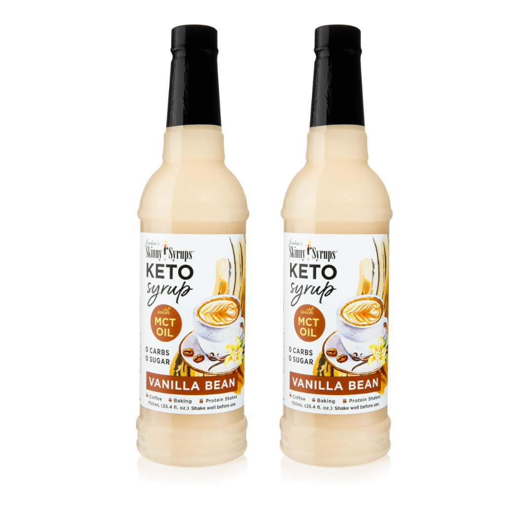 Keto Vanilla Bean Syrup with MCT - 2 Pack
