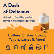 Naturally Sweetened Pumpkin Spice Syrup - 375ml