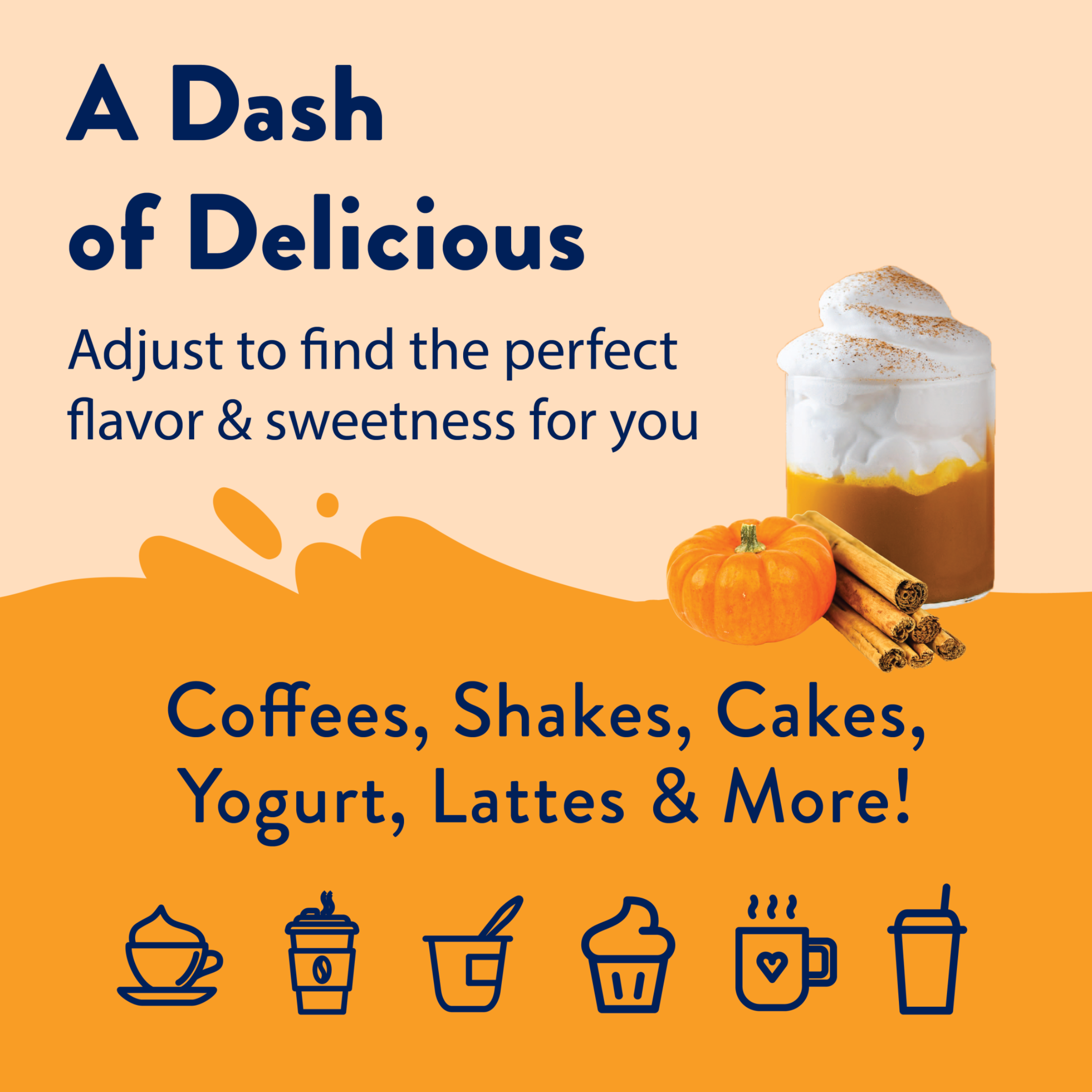 Naturally Sweetened Pumpkin Spice Syrup - 375ml