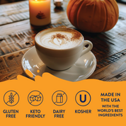 Naturally Sweetened Pumpkin Spice Syrup - 375ml