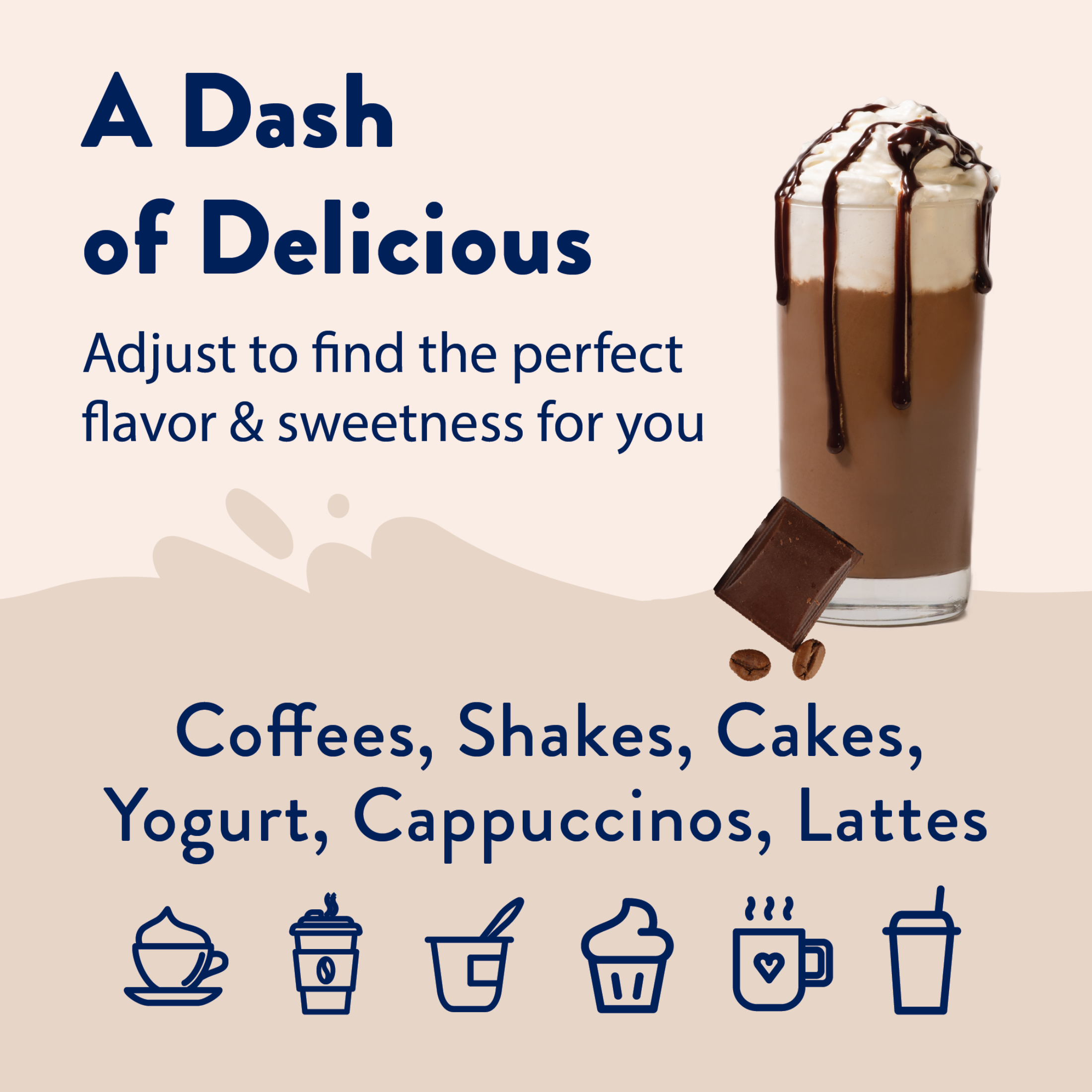 Naturally Sweetened Chocolate Mocha Syrup - 375ml