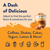 Sugar Free Pumpkin Caramel Syrup