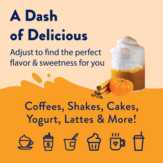 Sugar Free Pumpkin Spice Syrup | Skinny Syrups | Skinny Mixes