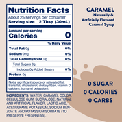 Sugar Free Caramel Syrup