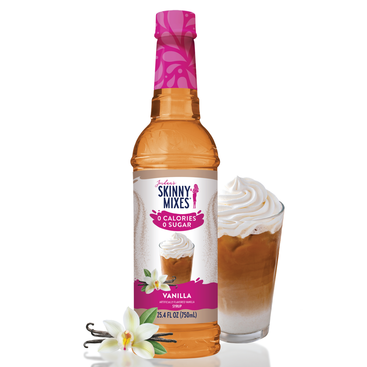 Matlab Syrups Sugar Free Vanilla Syrup: Zero Calorie Drink Flavors - Skinny Mixes