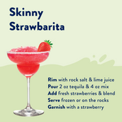 Natural Strawberry Key Lime Margarita