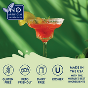 Natural Strawberry Key Lime Margarita