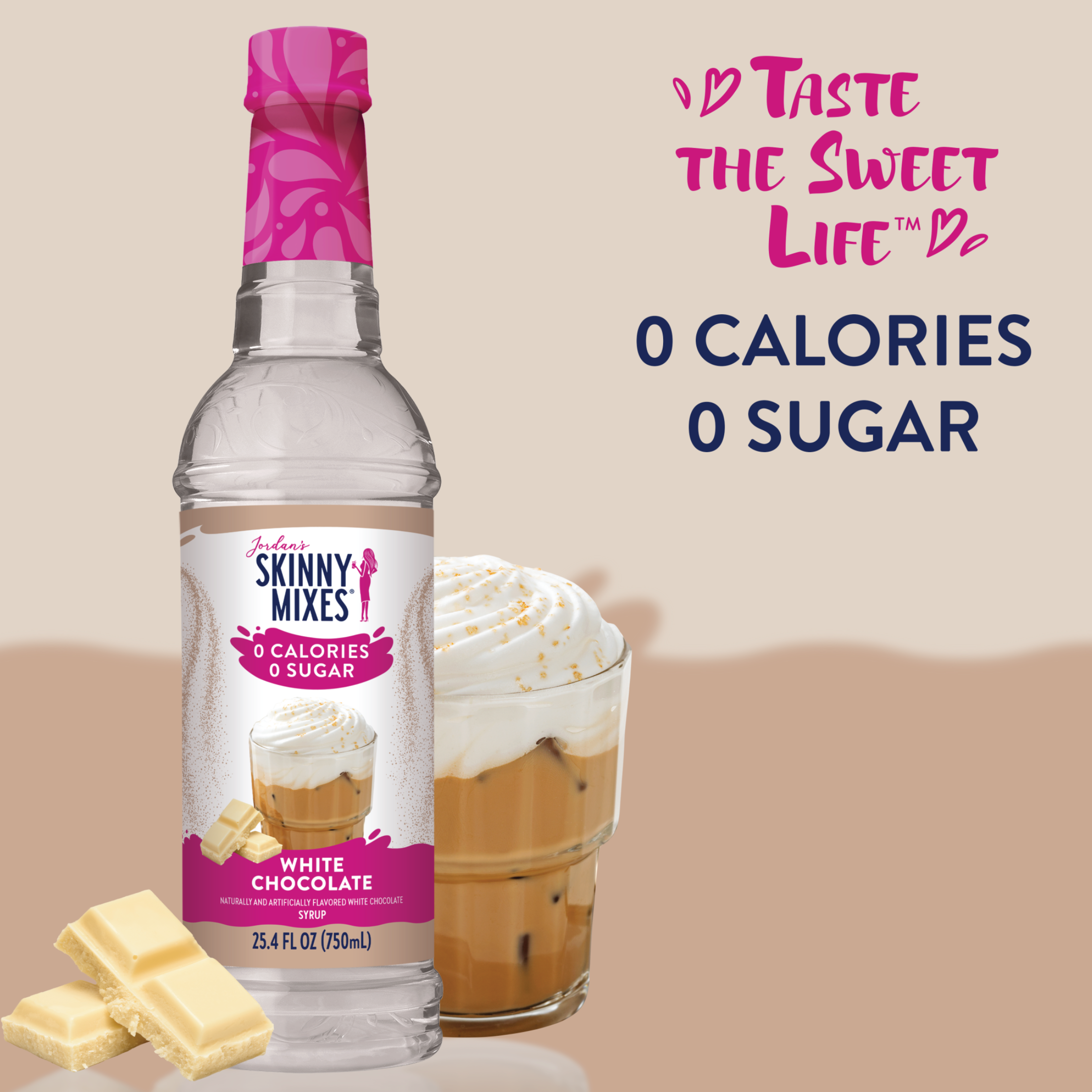 Sugar Free White Chocolate Syrup