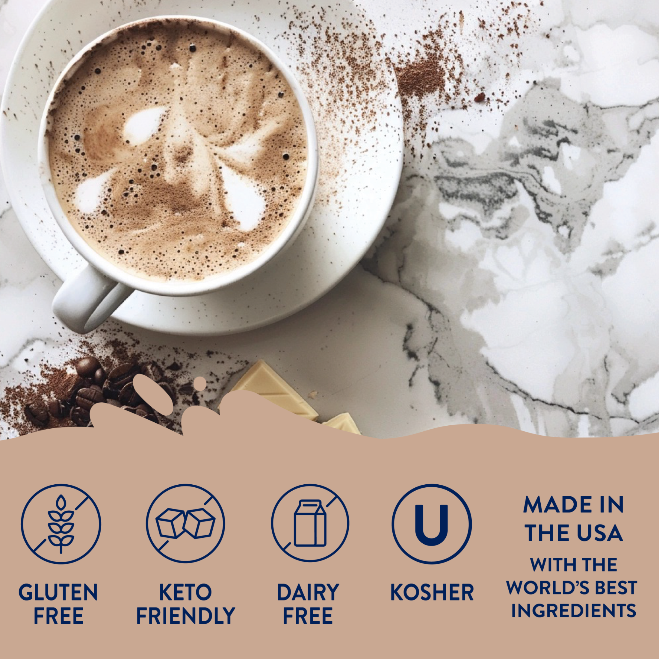 Sugar Free White Chocolate Syrup