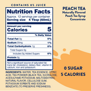 Sugar Free Peach Tea Concentrate