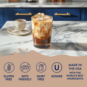 Sugar Free Salted Dark Chocolate Espresso Syrup