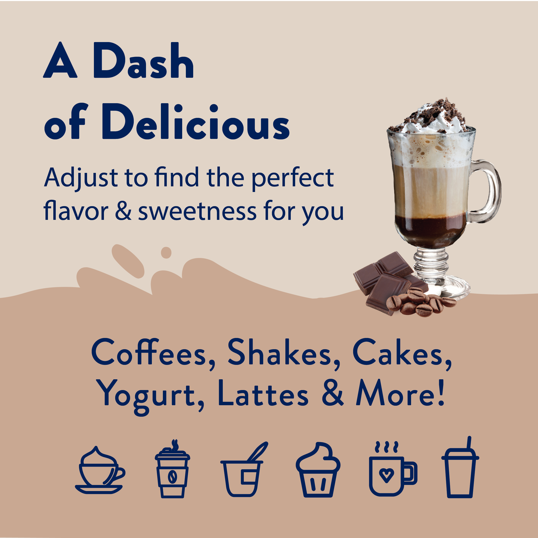 Sugar Free Salted Dark Chocolate Espresso Syrup