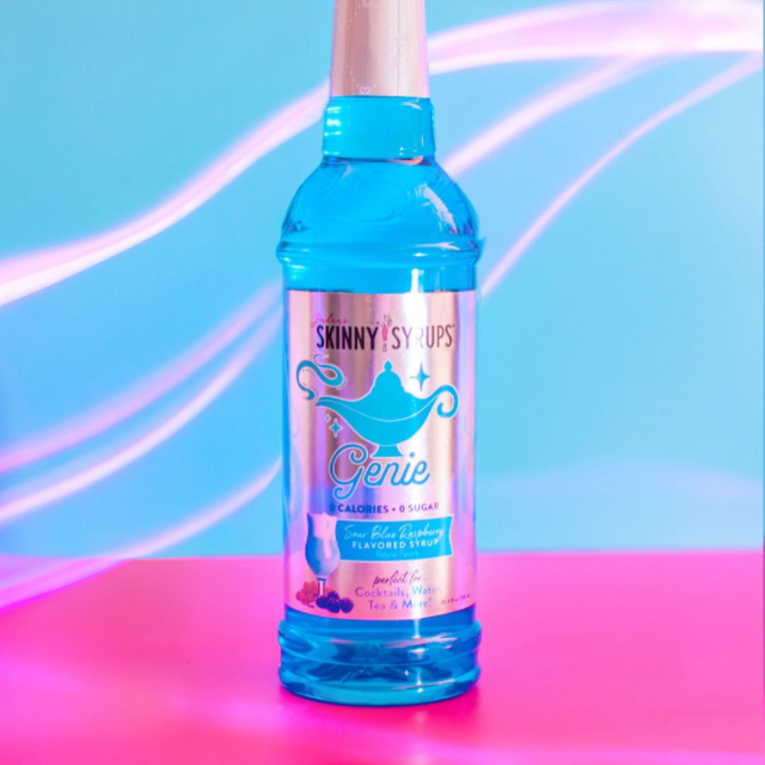Sugar Free Genie™ Syrup - Sugar Free Sour Blue Raspberry Syrup – Skinny ...