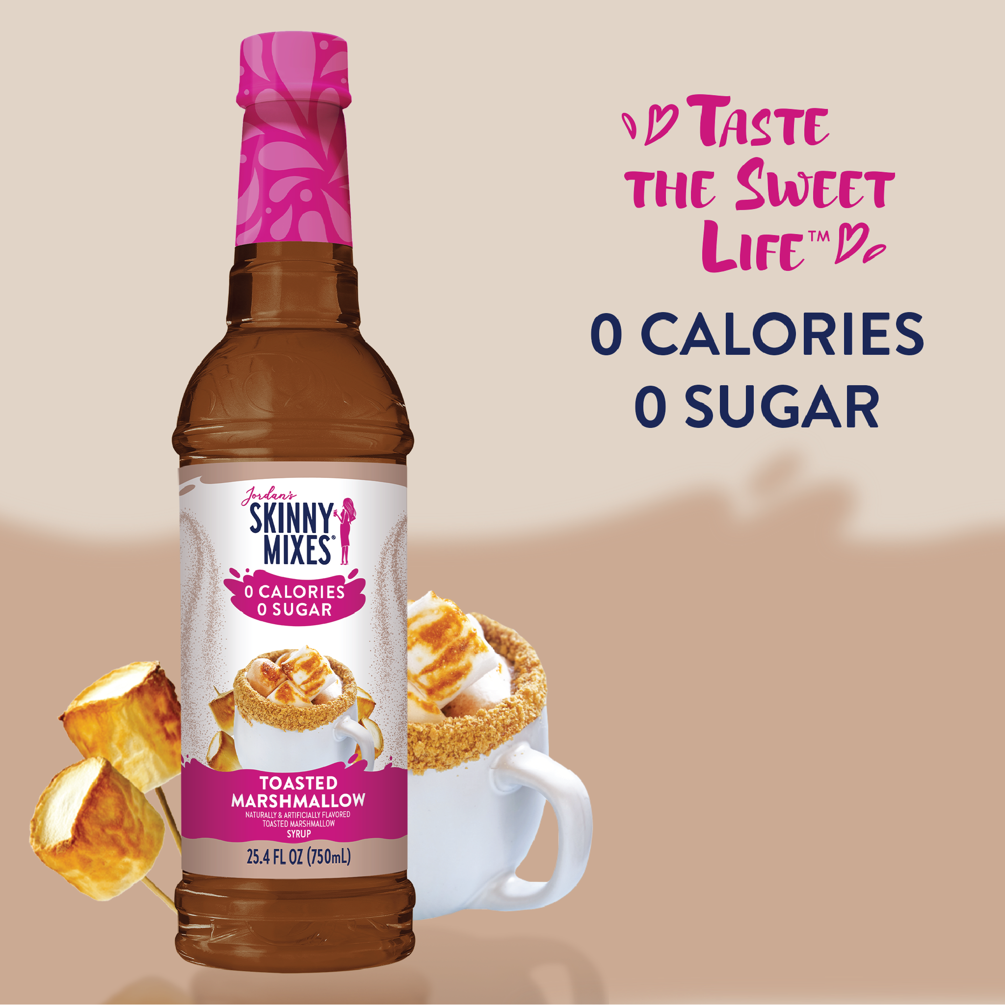 Simply - Sugar Free Toasted Marshmallow Syrup, Low Calorie Vegan & Nut - View #5