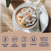 Sugar Free Vanilla Caramel Creme Syrup