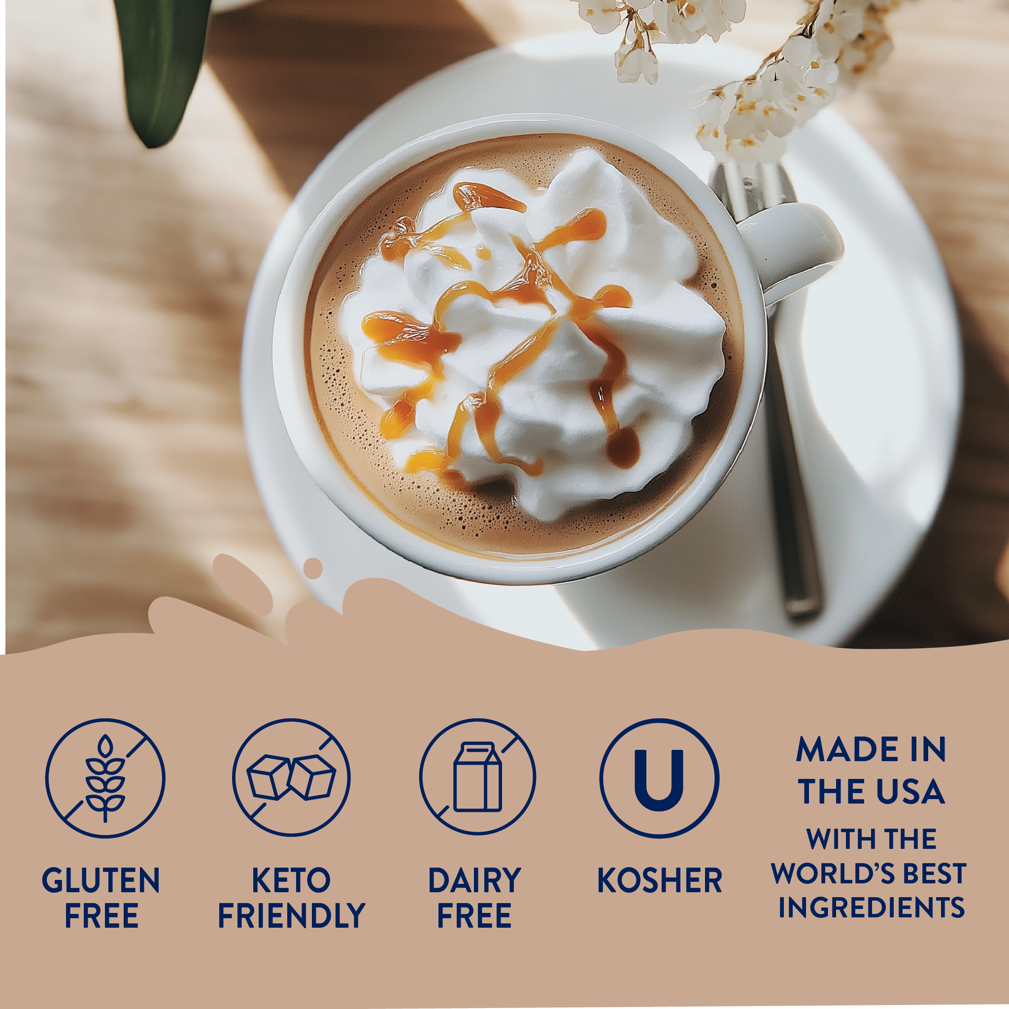 Sugar Free Vanilla Caramel Creme Syrup