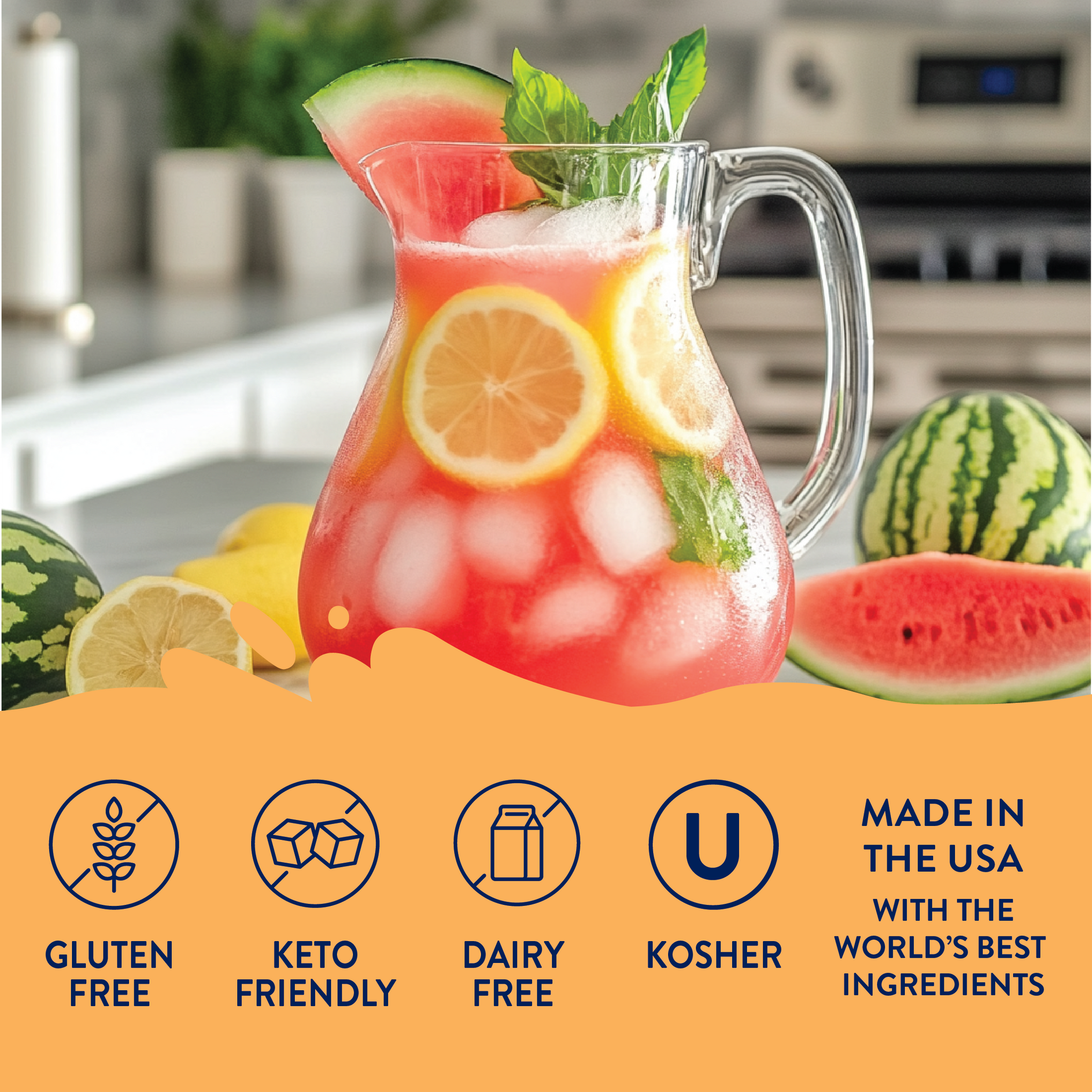 Sugar Free Watermelon Lemonade Concentrate – Skinny Mixes