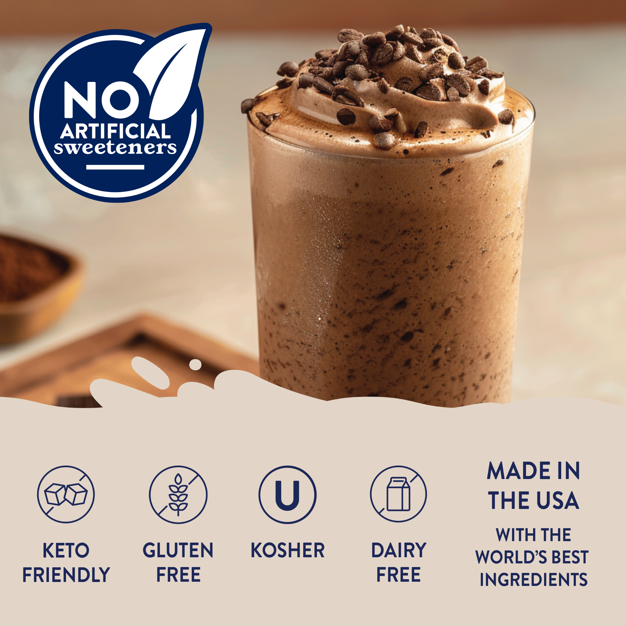 Naturally Sweetened Chocolate Mocha Syrup - nutrition and ingredients