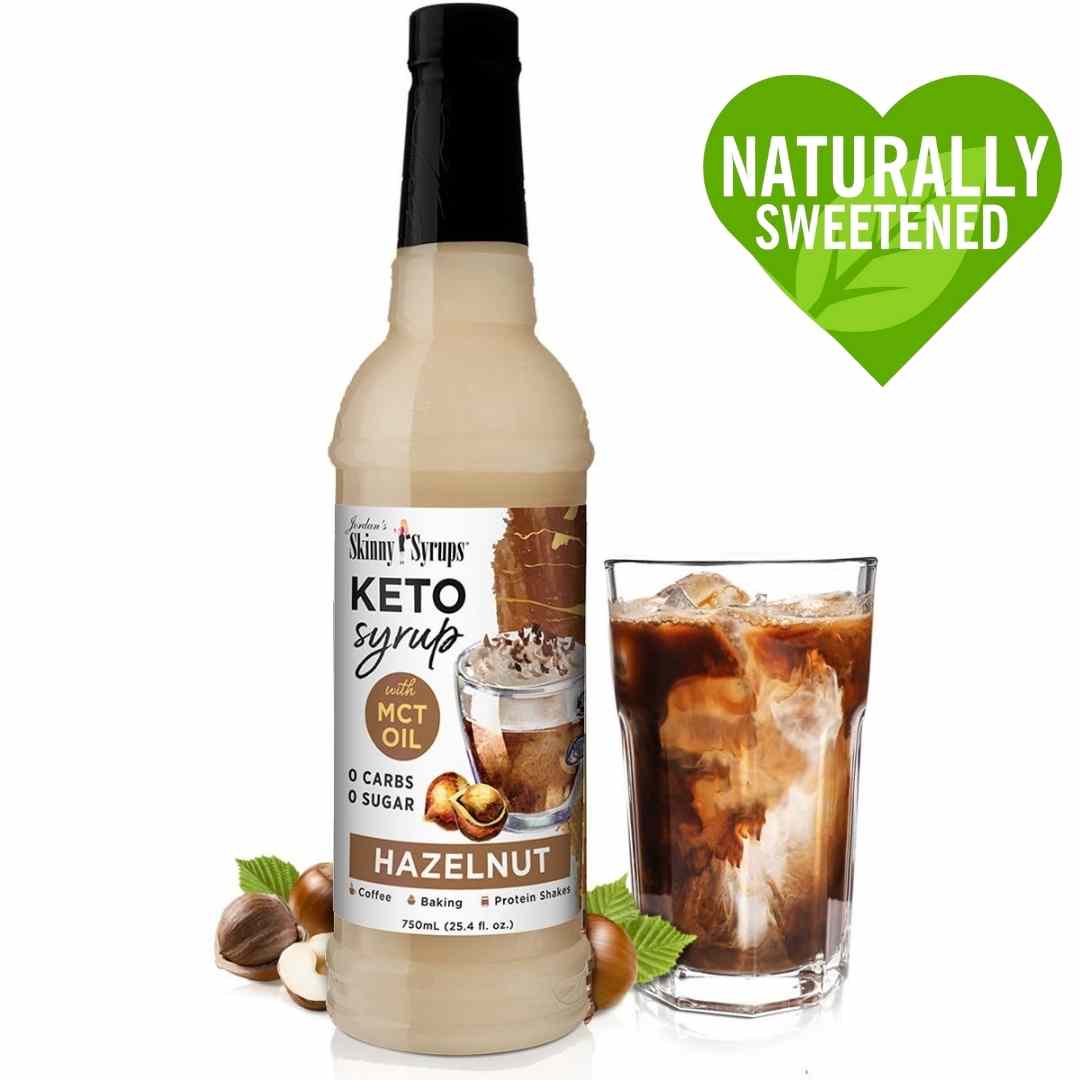 Keto Hazelnut Syrup with MCT - Skinny Mixes