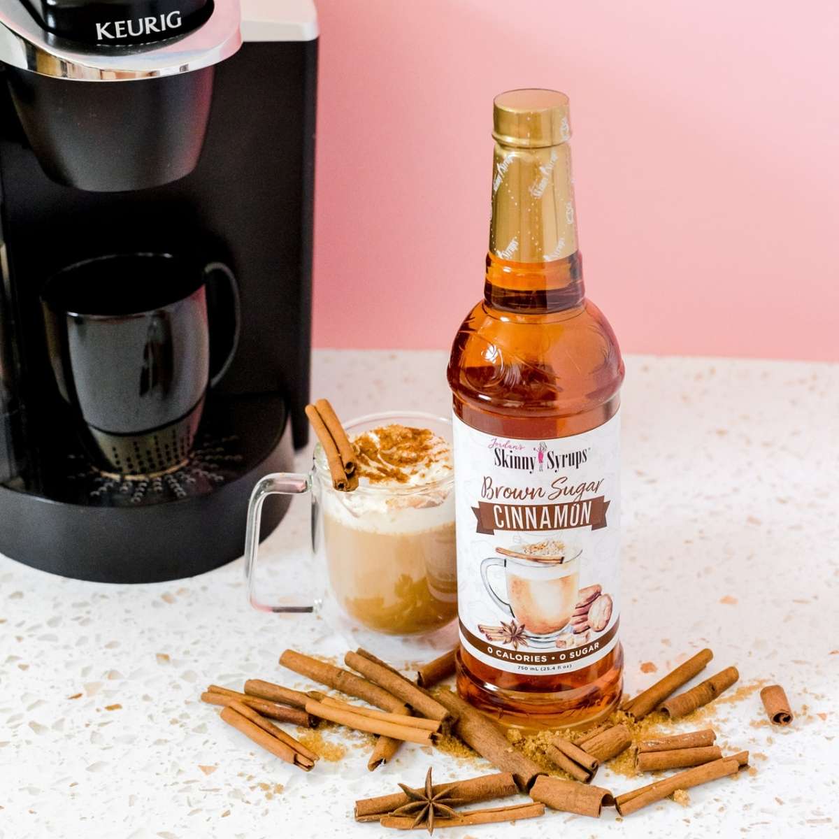 Brown Sugar Cinnamon Syrup - Skinny Mixes