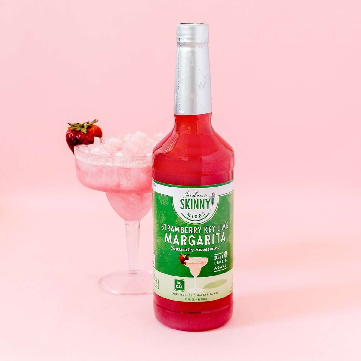 Natural Strawberry Key Lime Margarita - Skinny Mixes
