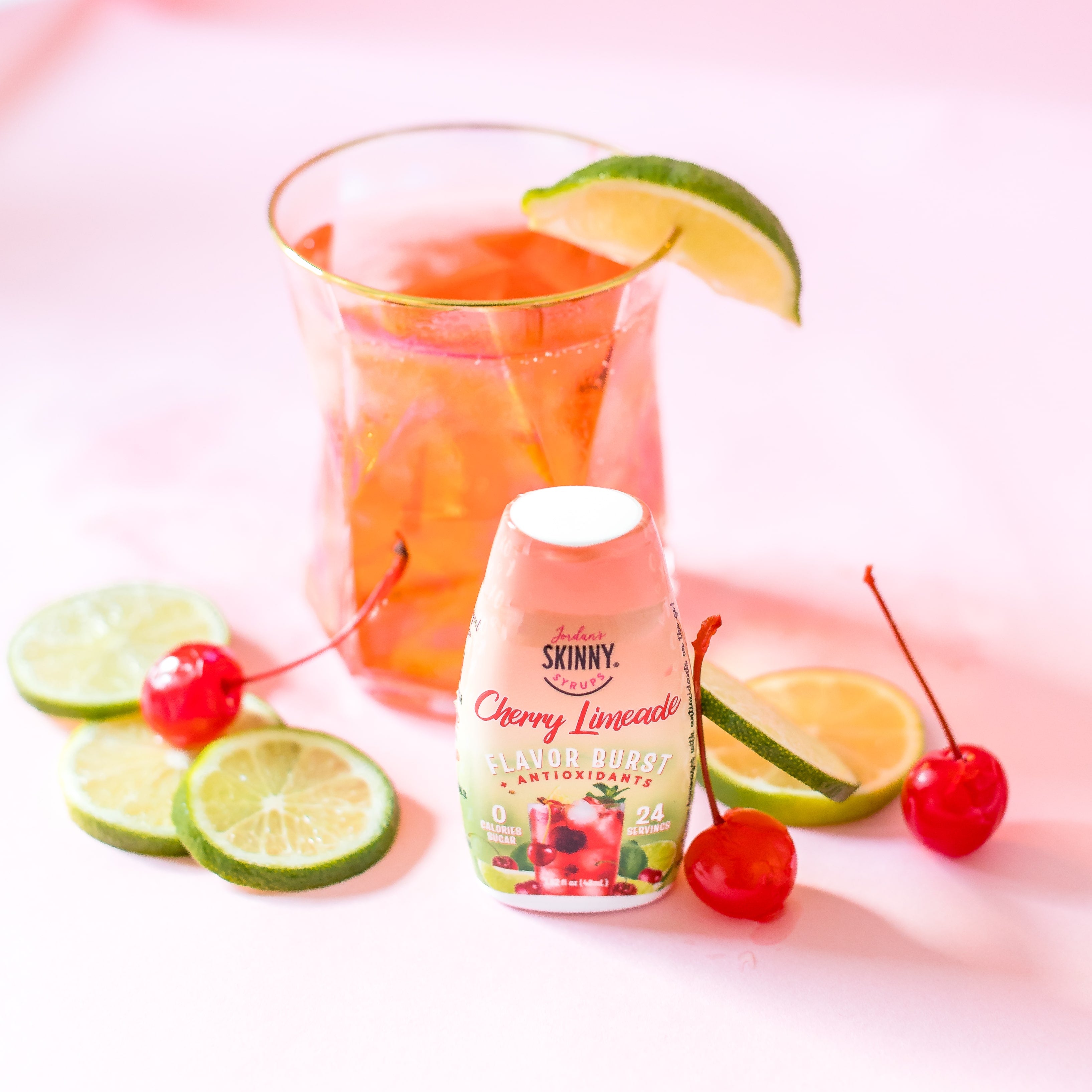 Cherry Limeade + Antioxidant Flavor Burst – Skinny Mixes
