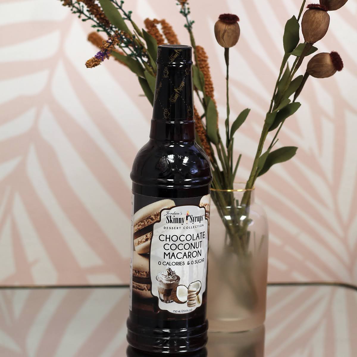 Sugar Free Chocolate Coconut Macaron Syrup - Skinny Mixes