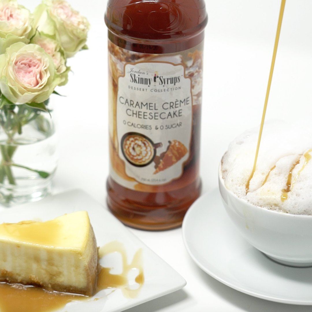 Sugar Free Caramel Creme Cheesecake Syrup - Skinny Mixes