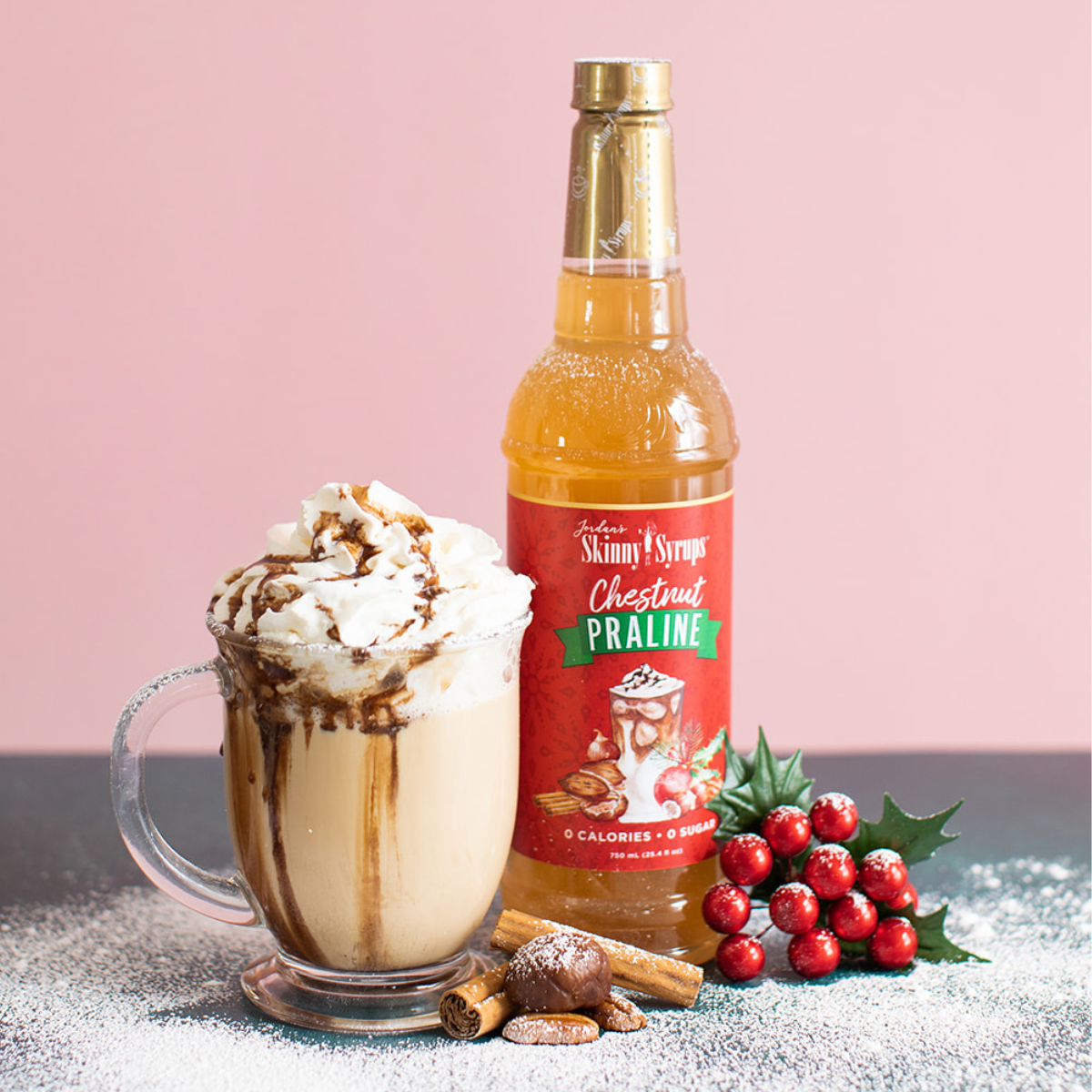 Sugar Free Chestnut Praline Syrup - Skinny Mixes