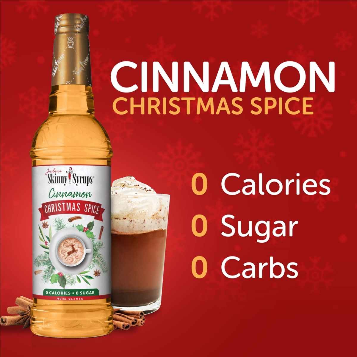 Sugar Free Christmas Spice Syrup - Skinny Mixes