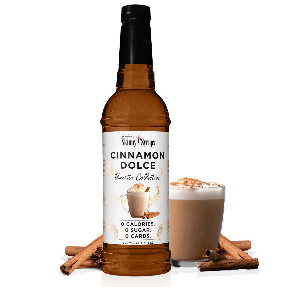 Sugar Free Cinnamon Dolce Syrup - Skinny Mixes