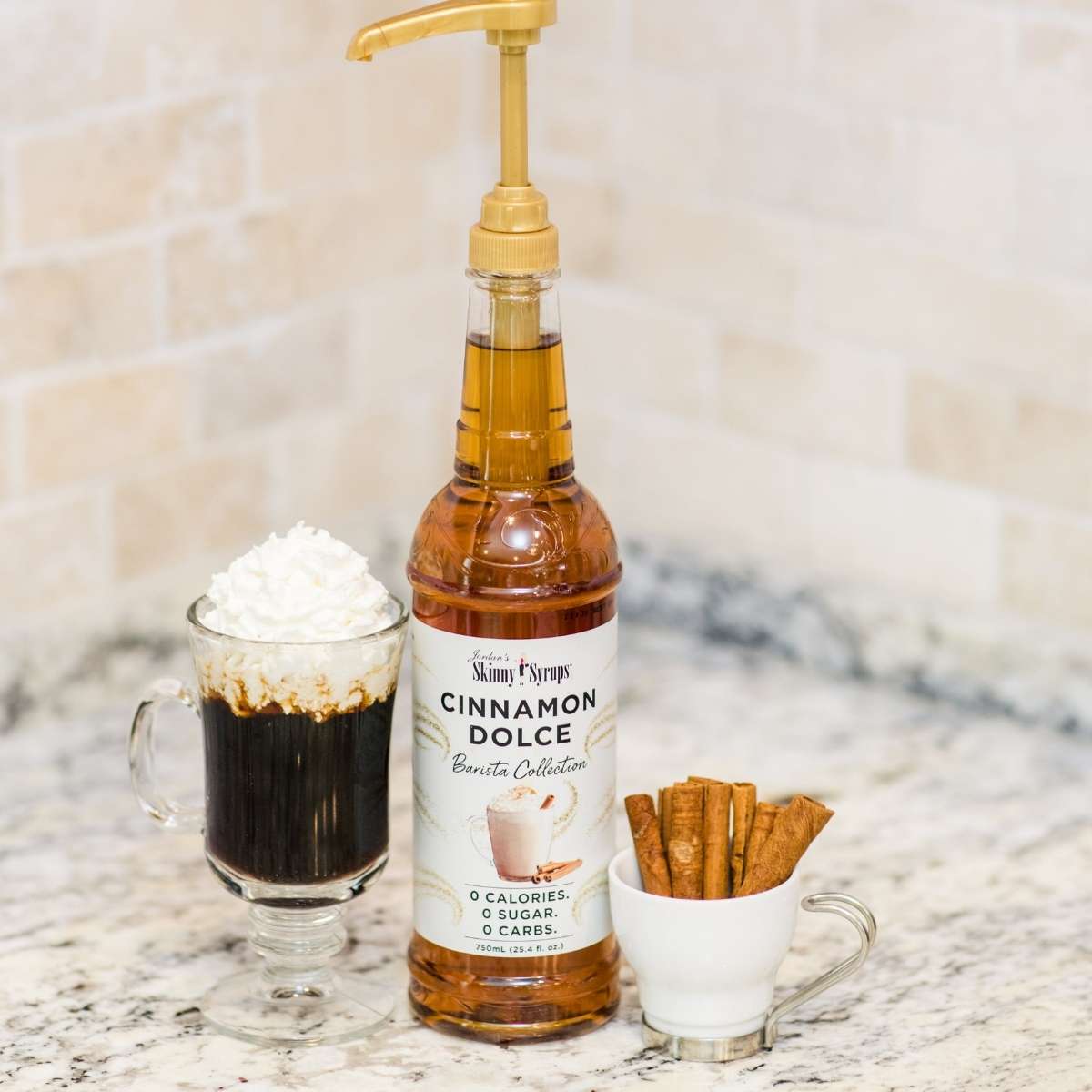Sugar Free Cinnamon Dolce Syrup Skinny Syrups Skinny Mixes