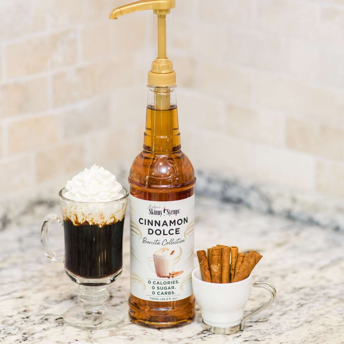 Sugar Free Cinnamon Dolce Syrup - Skinny Mixes