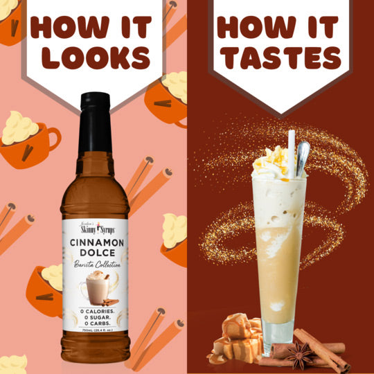 Sugar Free Cinnamon Dolce Syrup Skinny Syrups Skinny Mixes