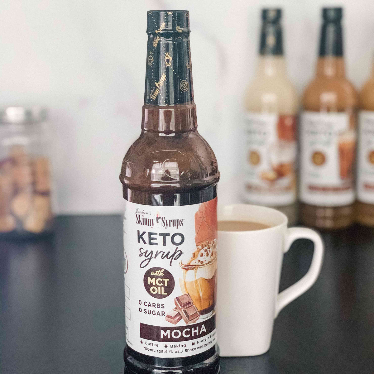 Keto Mocha Syrup with MCT Skinny Mixes