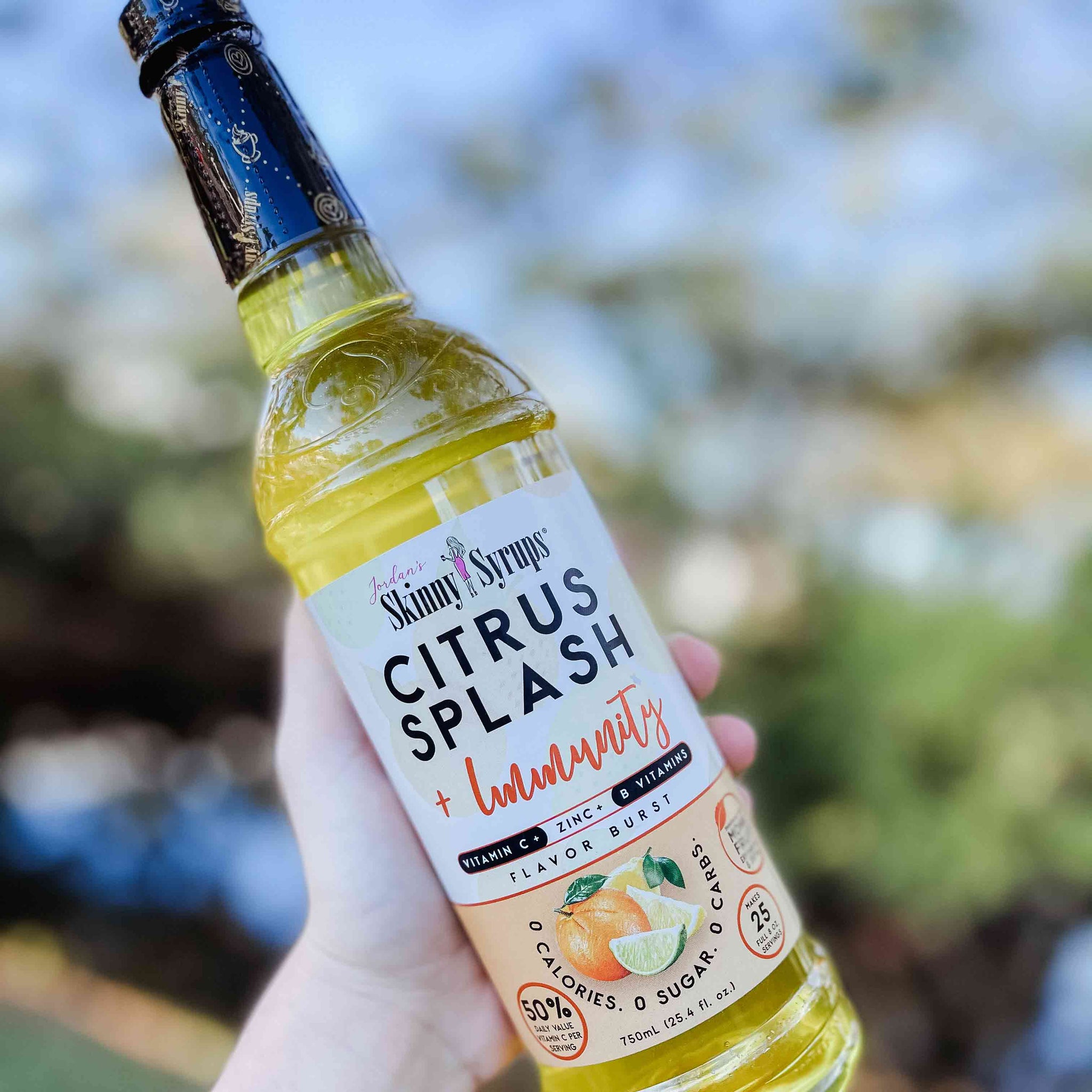 Citrus Splash + Immunity Syrup - Skinny Mixes