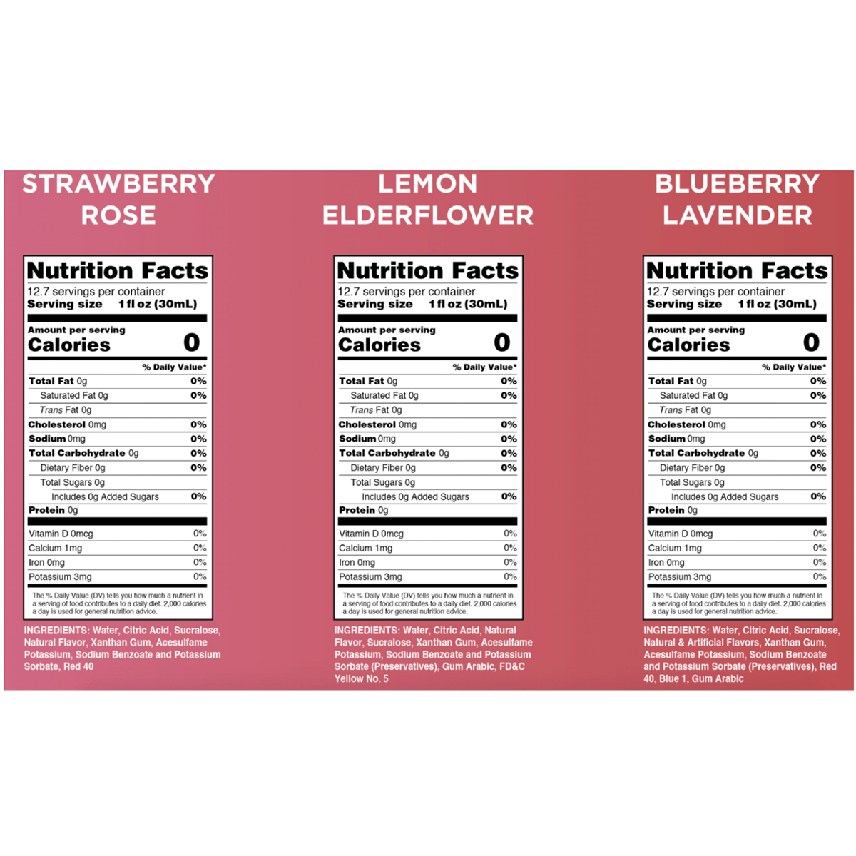 Flavor Infusions Trio - Skinny Mixes