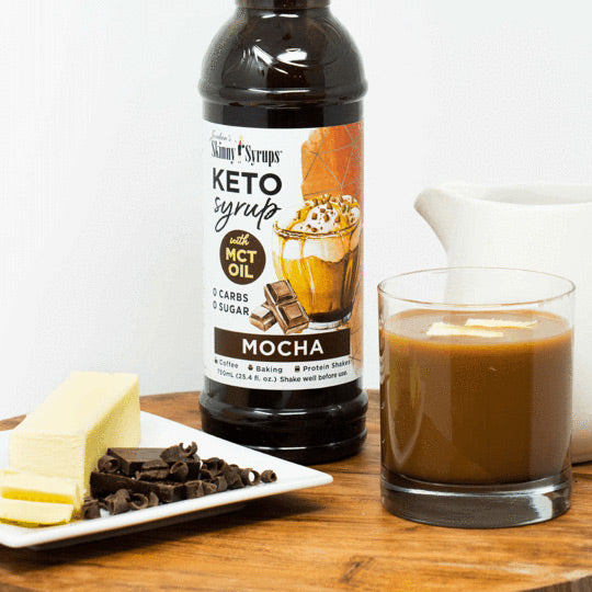 Keto Mocha Syrup with MCT - Skinny Mixes