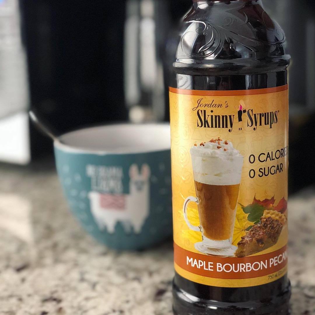 Sugar Free Maple Bourbon Pecan Syrup - Skinny Mixes