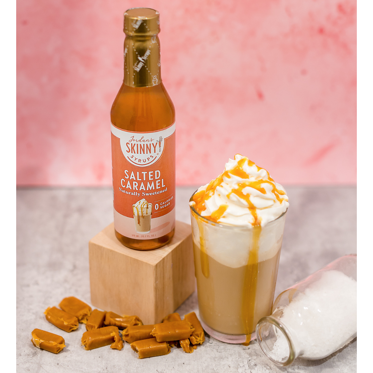 Naturally Sweetened Salted Caramel Syrup - Skinny Mixes