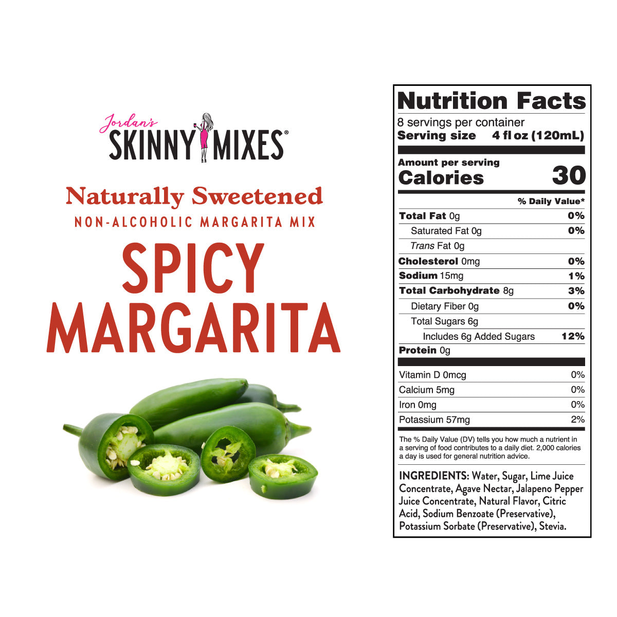 Natural Spicy Margarita - Skinny Mixes