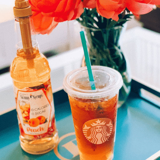Sugar Free Peach Syrup Skinny Syrups Skinny Mixes